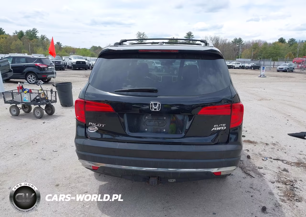2016 Honda Pilot Elite VIN:5FNYF6H04GB091830 - 16