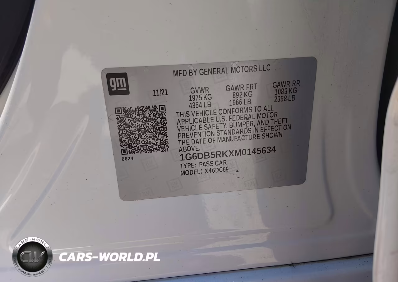 2021 Cadillac Ct4 Premium Luxury VIN:1G6DB5RKXM0145634 - 9