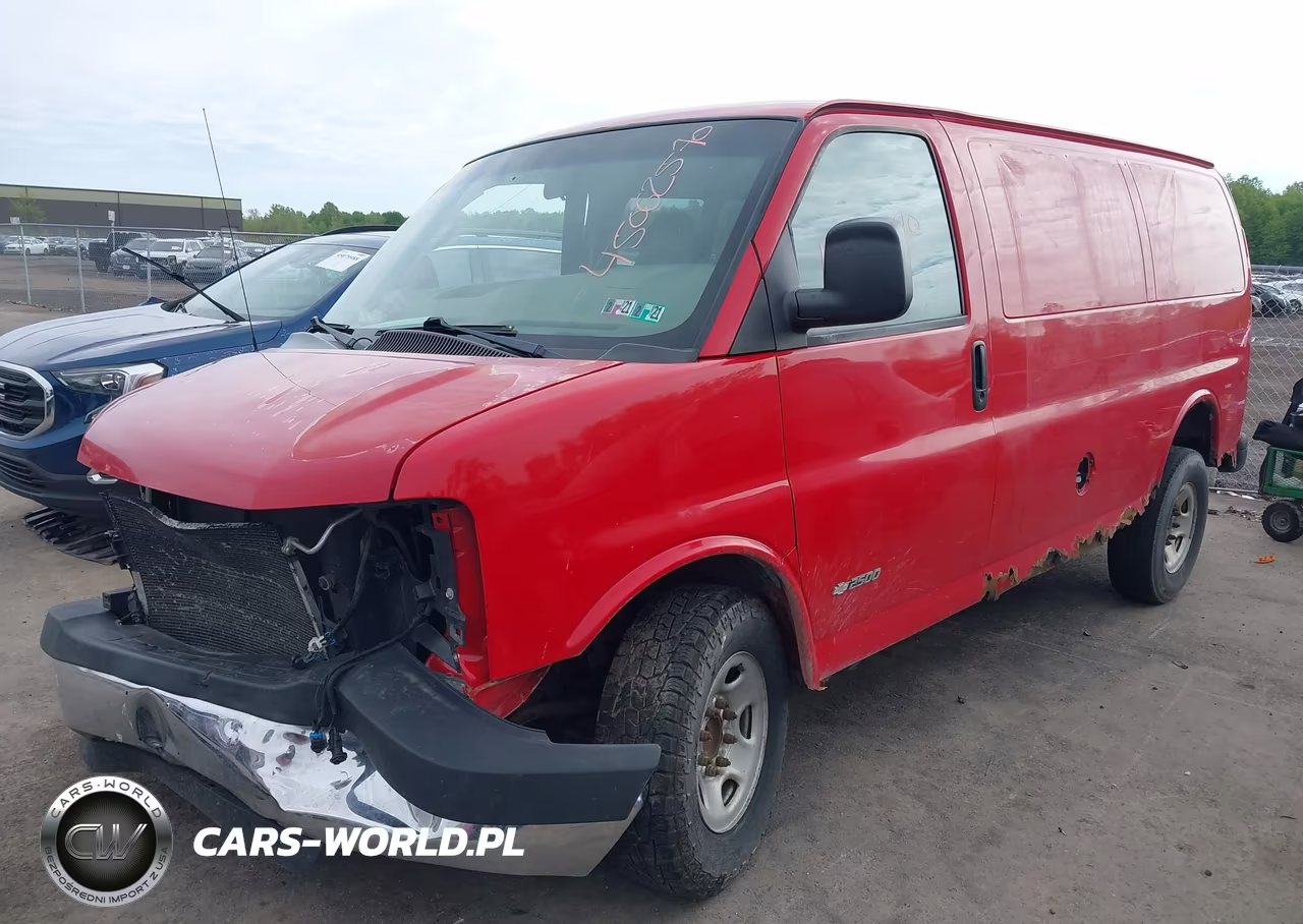 2004 Chevrolet Express VIN:1GCGG25U341147429 - 2