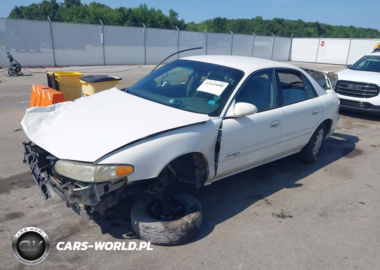 2002 Buick Century Custom VIN:2G4WS52J121229698 - 2