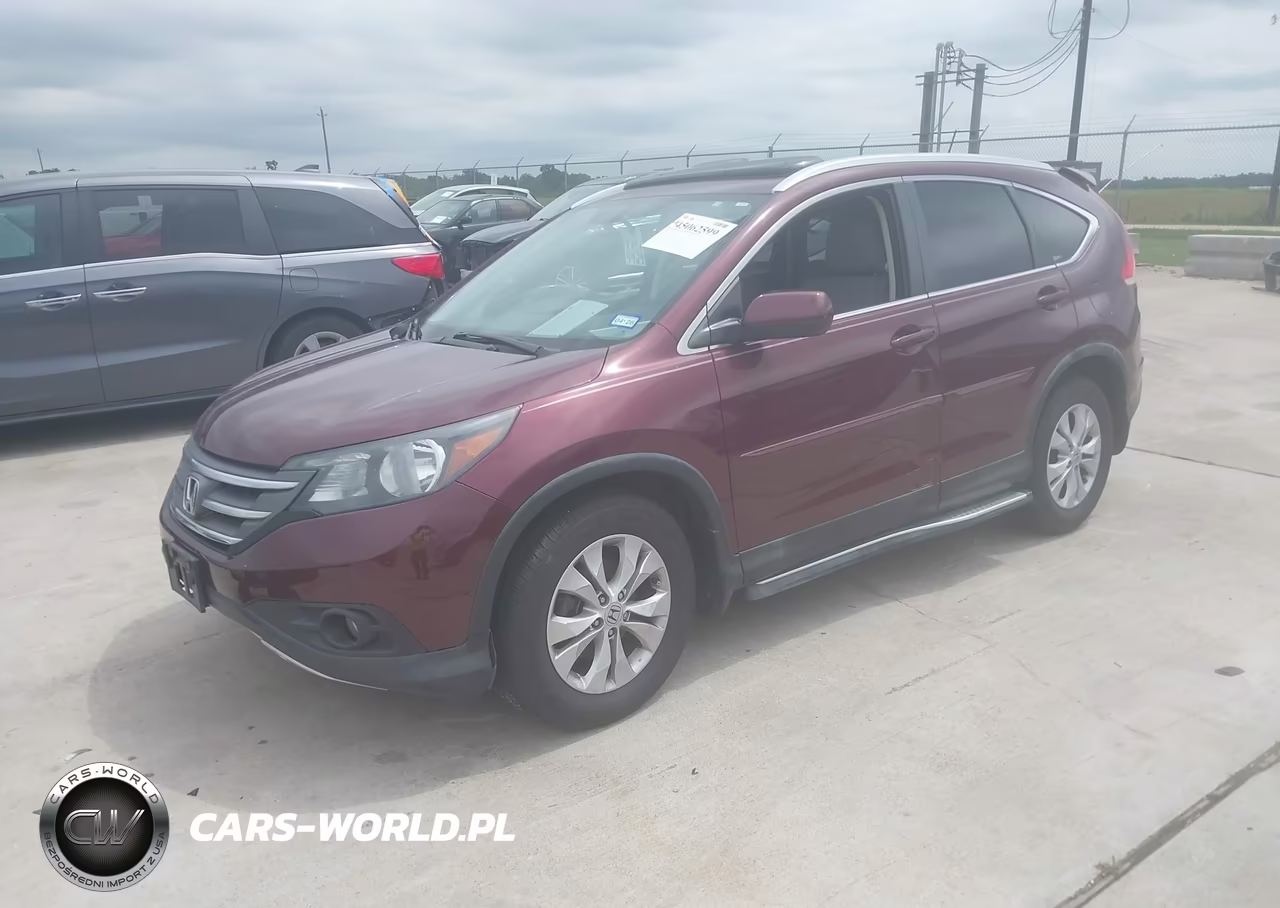 2012 Honda Cr-V Ex-L VIN:5J6RM3H75CL011944 - 2
