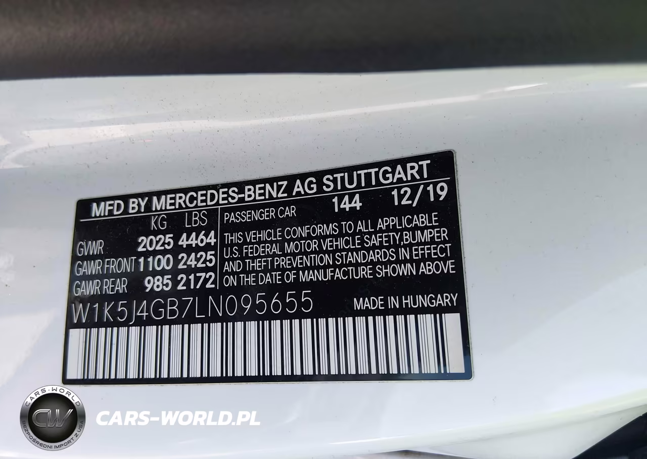 2020 Mercedes-Benz Cla 250 VIN:W1K5J4GB7LN095655 - 9