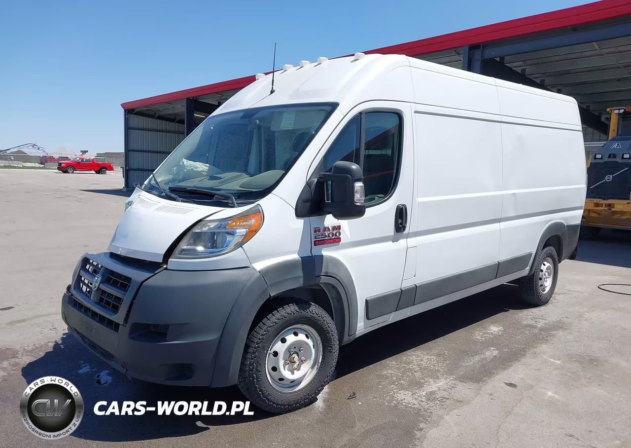 2017 Ram Promaster 2500 High Roof 159 Wb VIN:3C6TRVDG7HE512615 - 2