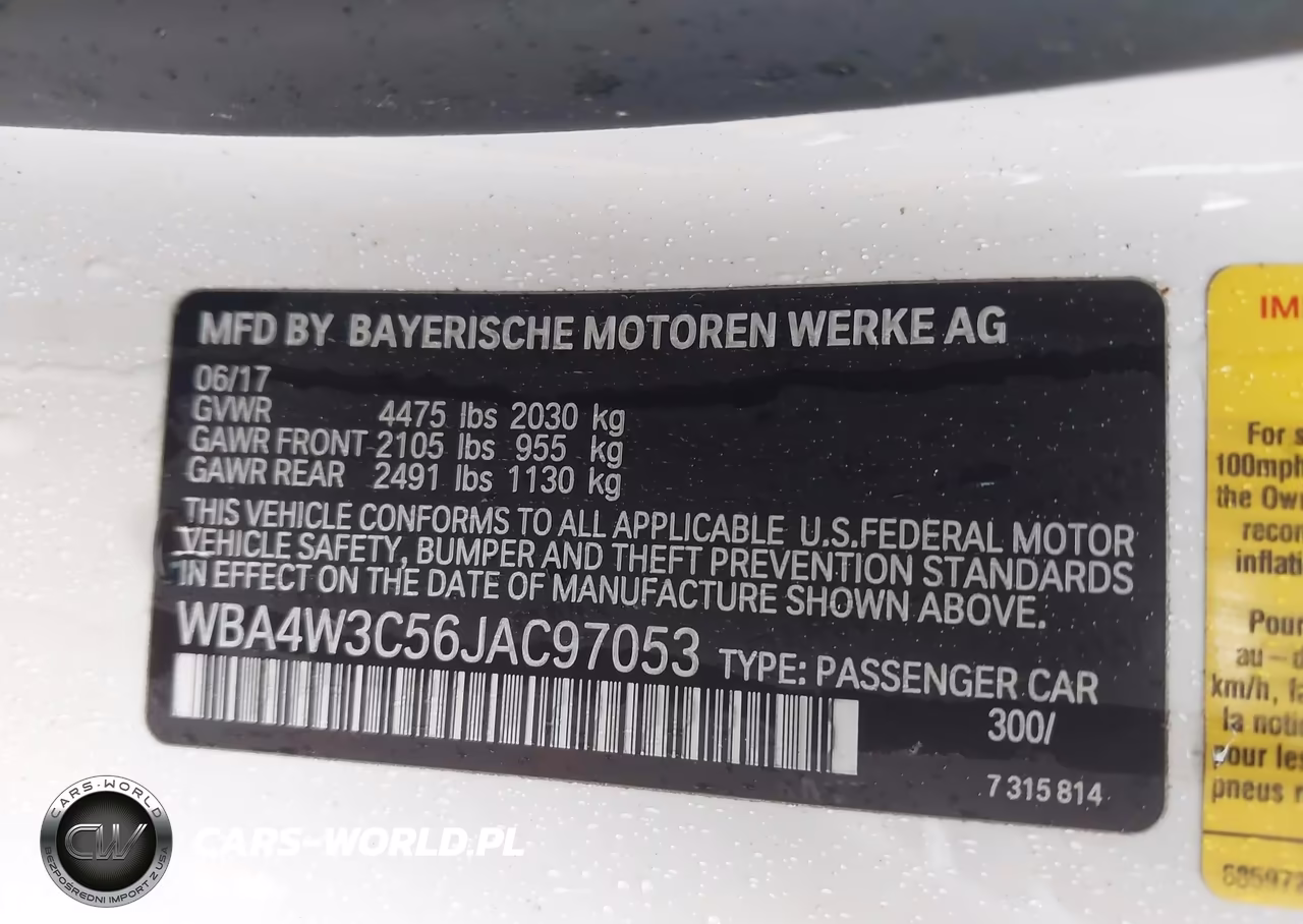 2018 BMW 430I VIN:WBA4W3C56JAC97053 - 9