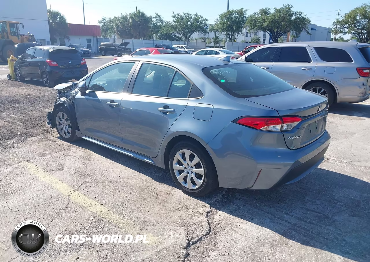 2021 Toyota Corolla Le VIN:5YFEPMAE2MP212266 - 3