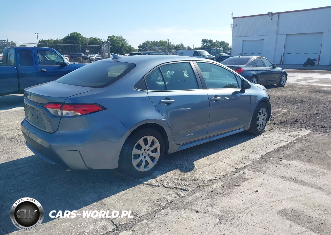 2021 Toyota Corolla Le VIN:5YFEPMAE2MP212266 - 4