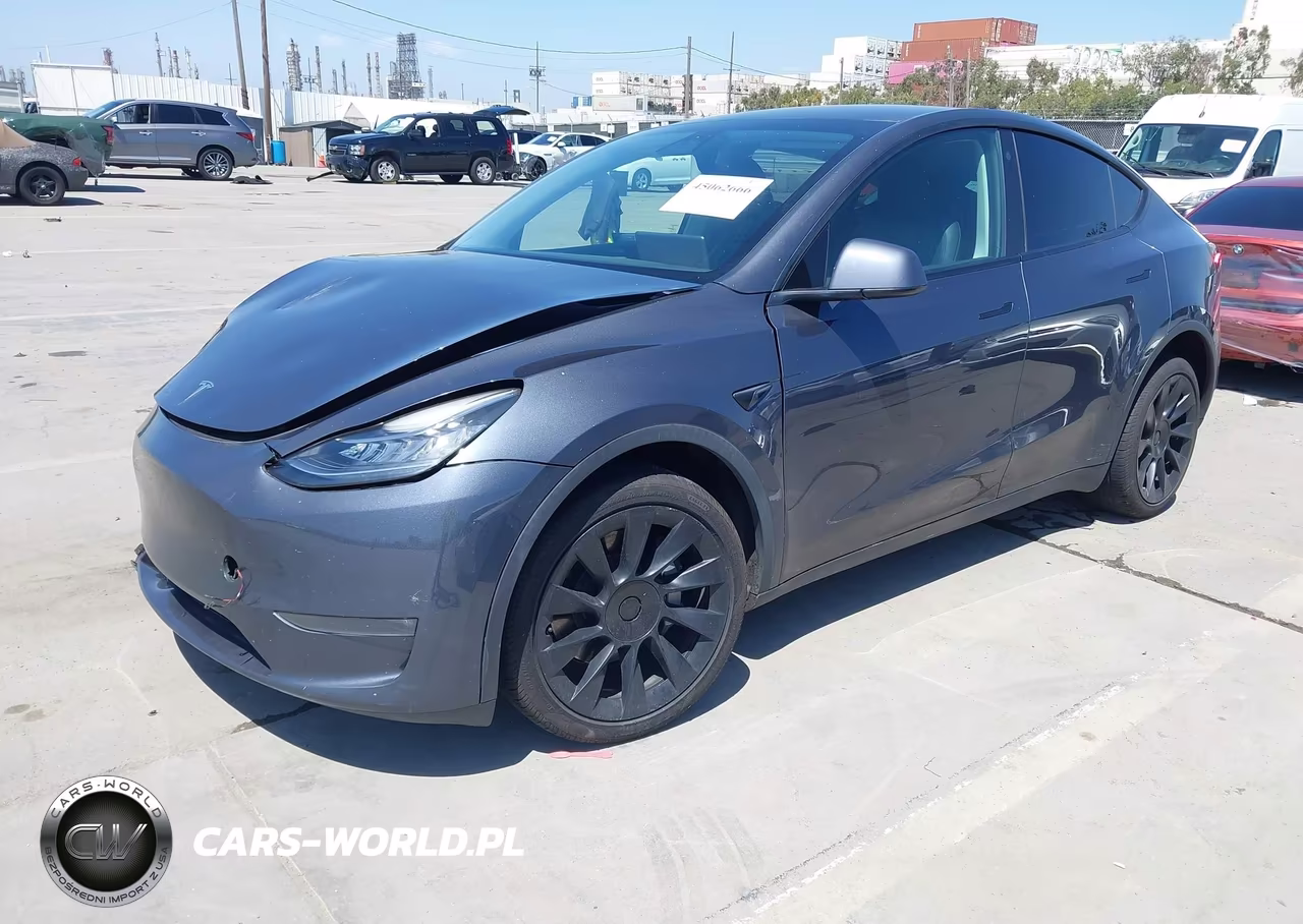 2023 Tesla Model Y Awd-Long Range Dual Motor All-Wheel Drive VIN:7SAYGDEE4PA025358 - 2