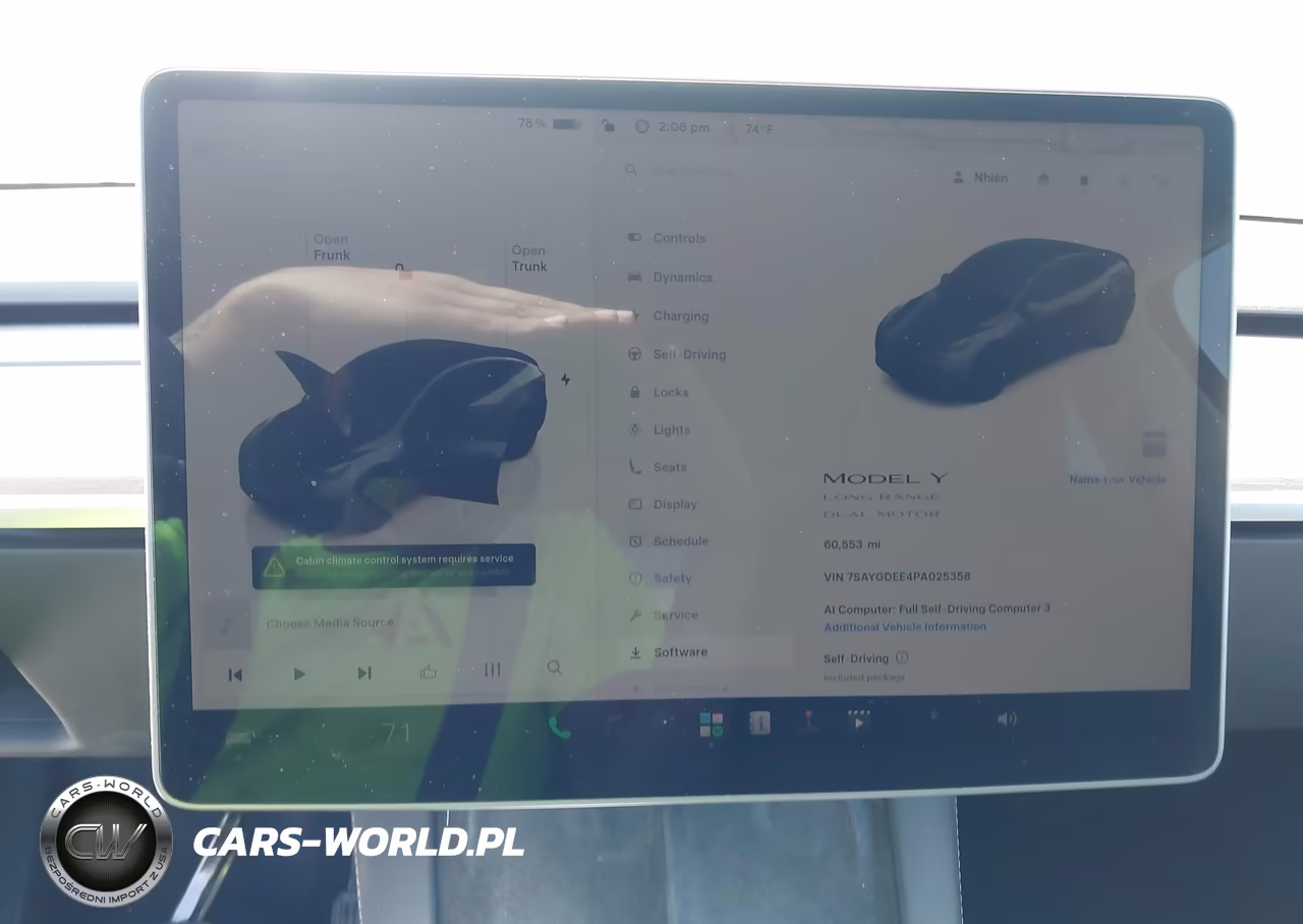 2023 Tesla Model Y Awd-Long Range Dual Motor All-Wheel Drive VIN:7SAYGDEE4PA025358 - 7