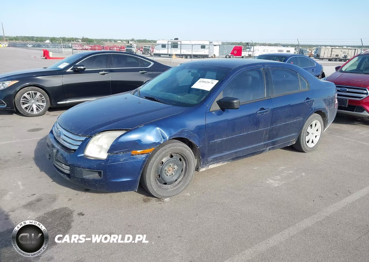 2007 Ford Fusion S VIN:3FAHP06Z77R102173 - 2