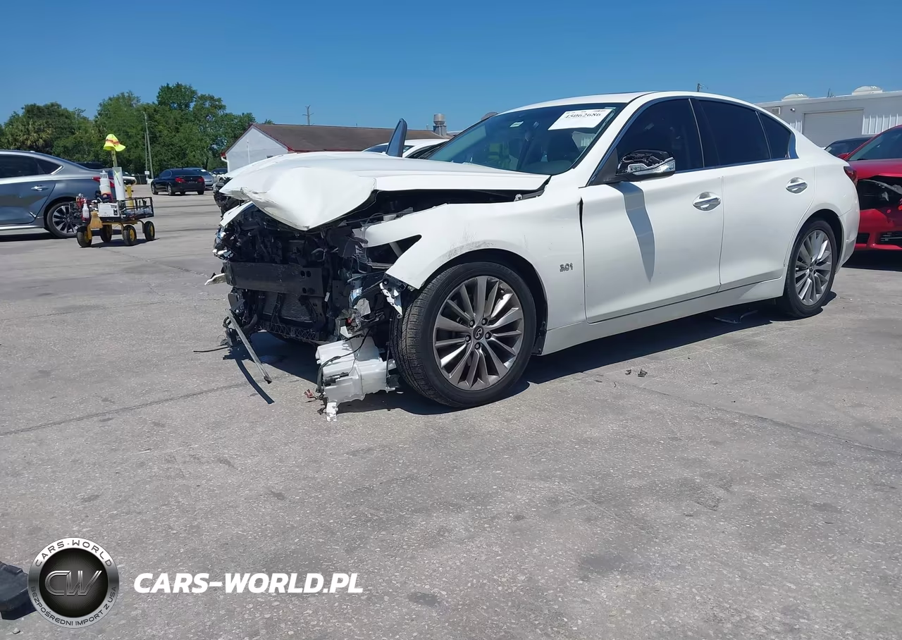 2019 Infiniti Q50 3.0T Luxe VIN:JN1EV7AP4KM517540 - 2