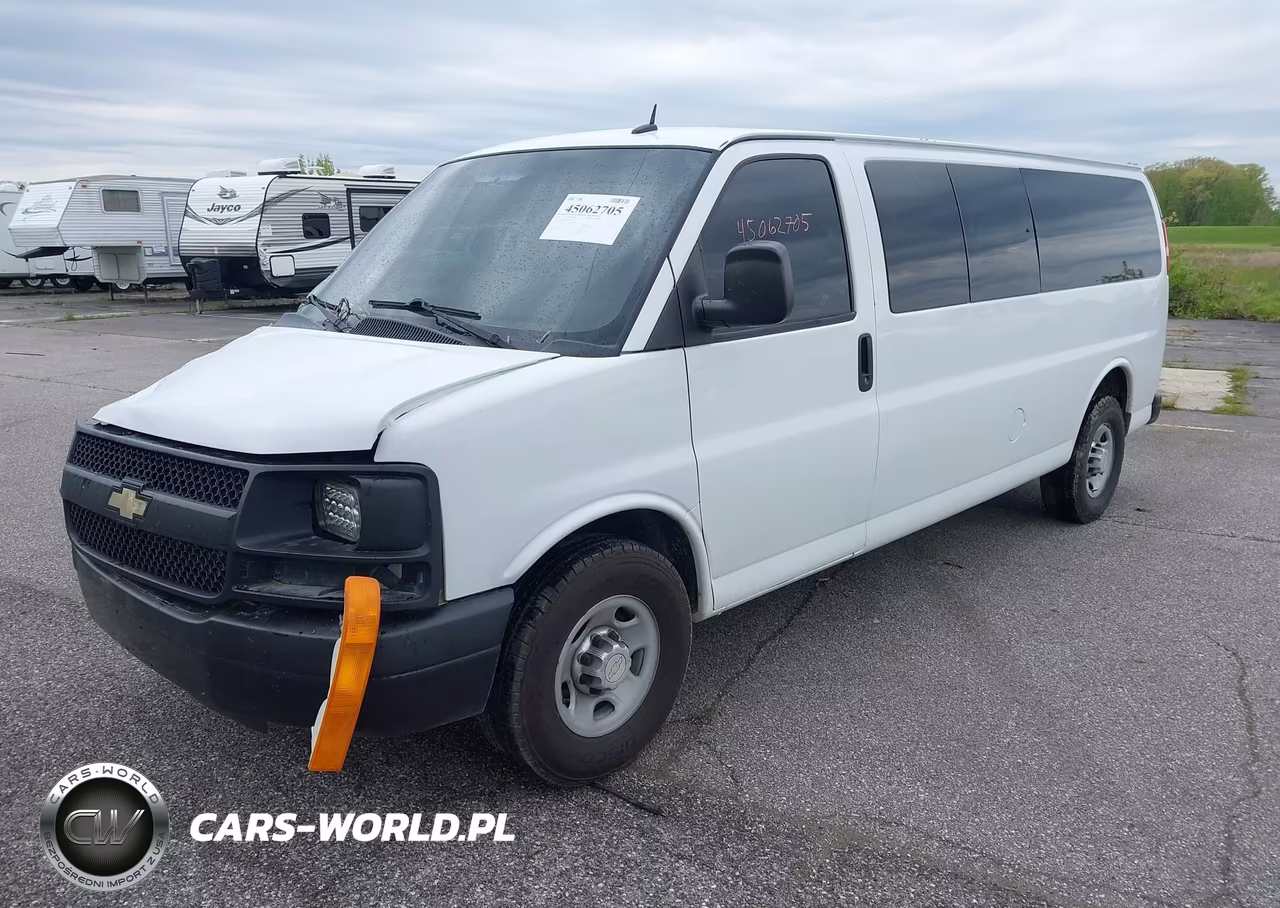 2014 Chevrolet Express 3500 Ls VIN:1GAZGZFAXE1123385 - 2