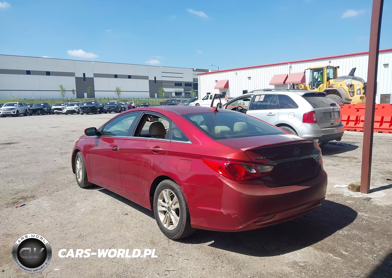 2013 Hyundai Sonata Gls VIN:5NPEB4AC7DH535948 - 3