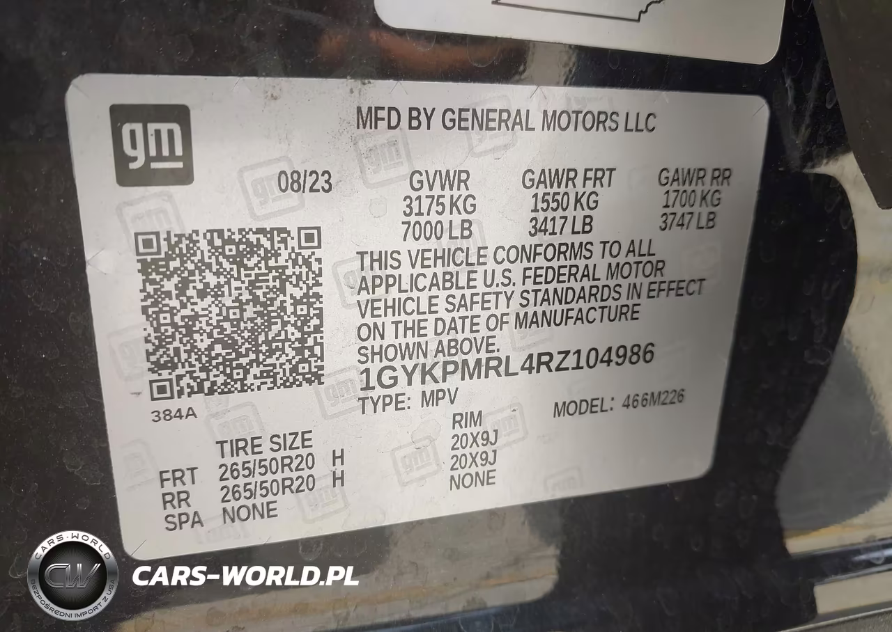 2024 Cadillac Lyriq Tech W-1Sa VIN:1GYKPMRL4RZ104986 - 9