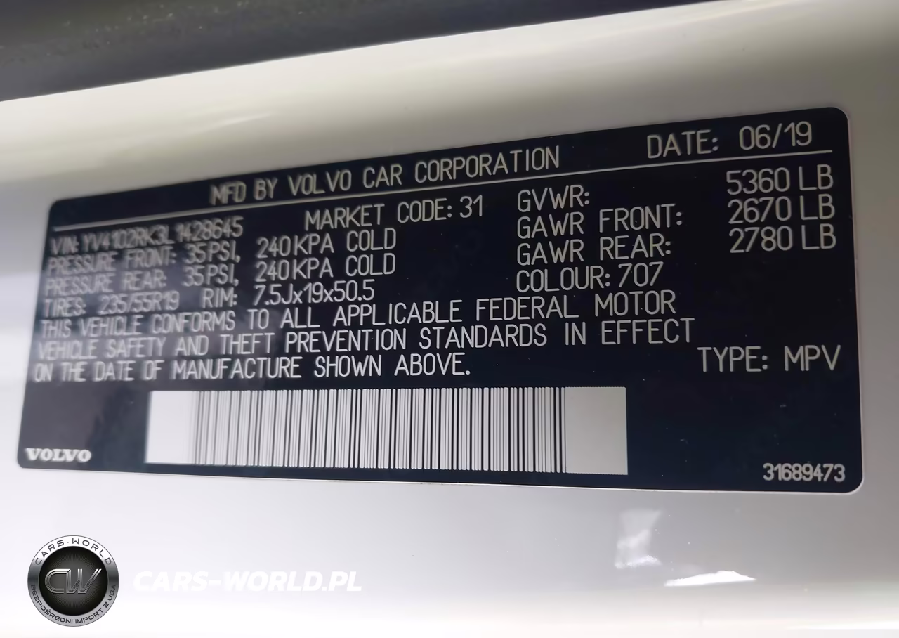 2020 Volvo Xc60 T5 Momentum VIN:YV4102RK3L1428645 - 9