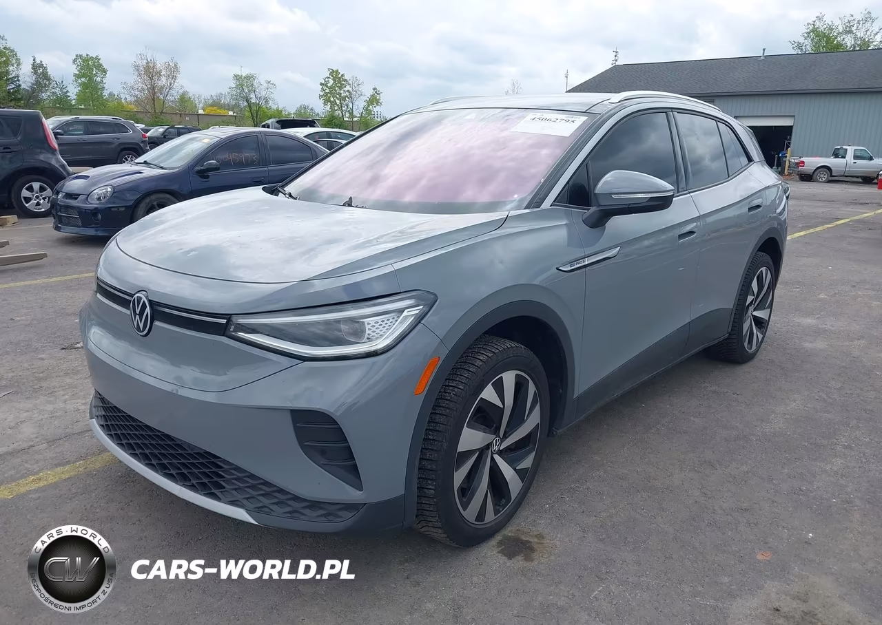 2021 Volkswagen Id.4 Awd Pro S VIN:WVGUNPE29MP063578 - 2