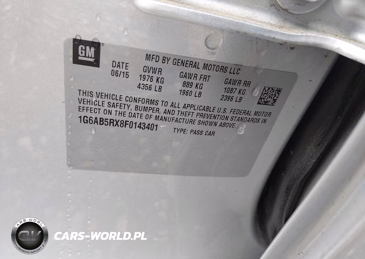 2015 Cadillac Ats Luxury VIN:1G6AB5RX8F0143401 - 9