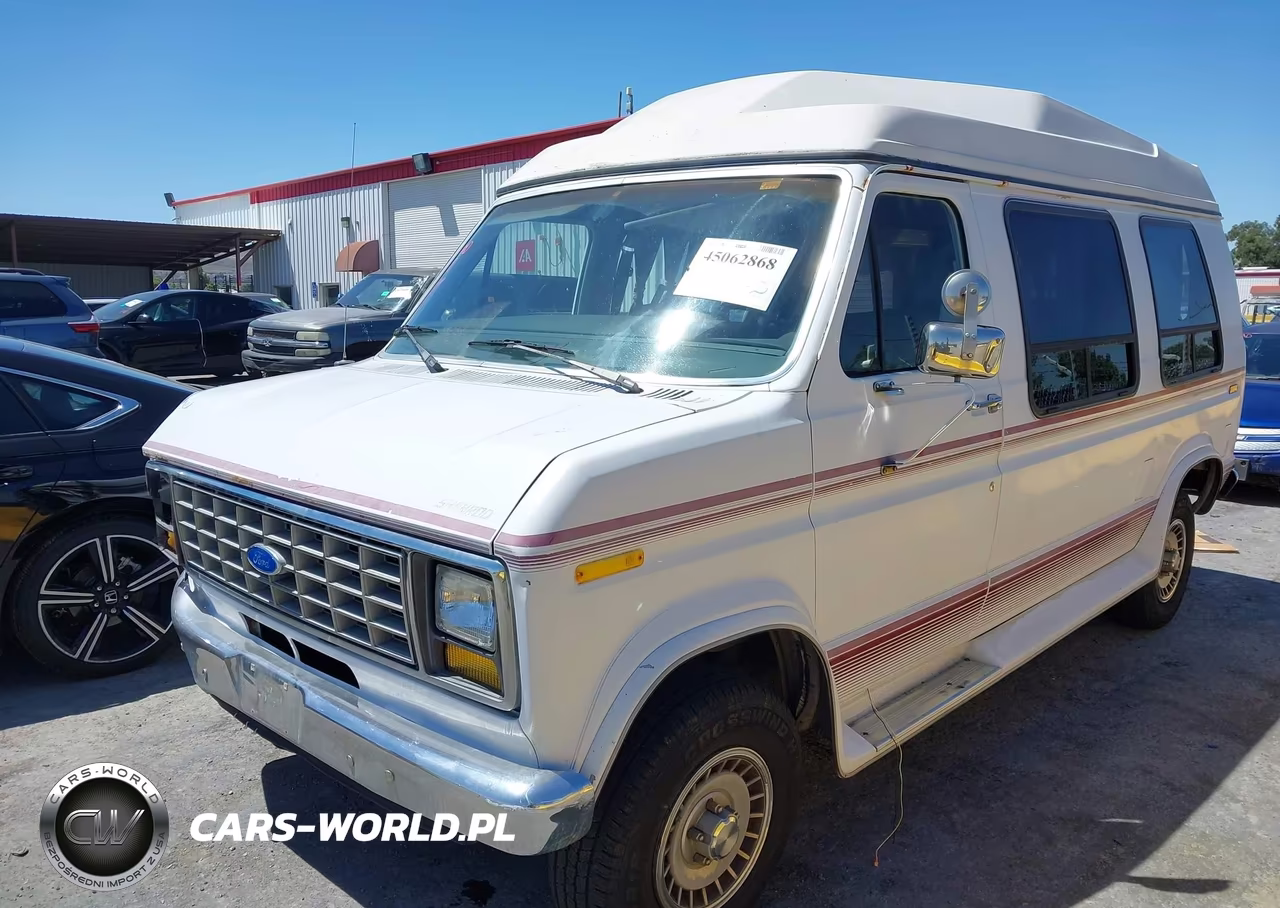 1991 Ford Econoline E150 Van VIN:1FDEE14HXMHB12966 - 2