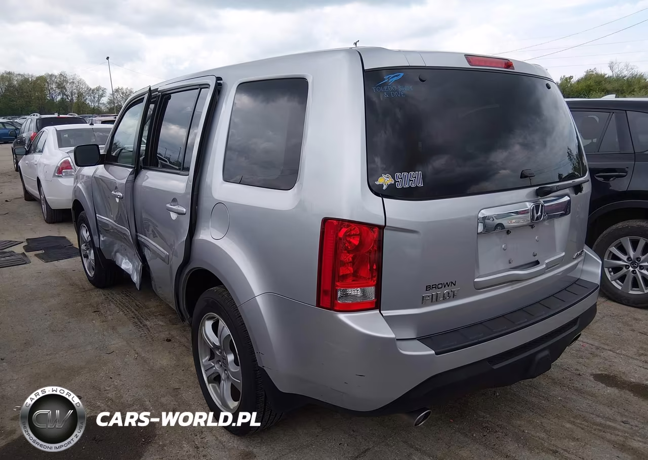 2015 Honda Pilot Ex VIN:5FNYF4H42FB070612 - 3