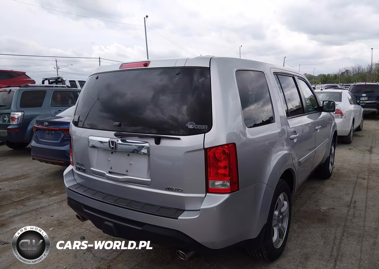 2015 Honda Pilot Ex VIN:5FNYF4H42FB070612 - 4