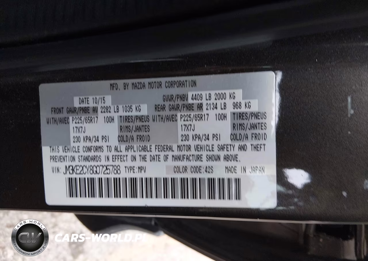 2016 Mazda Cx-5 Touring VIN:JM3KE2CY8G0725788 - 9
