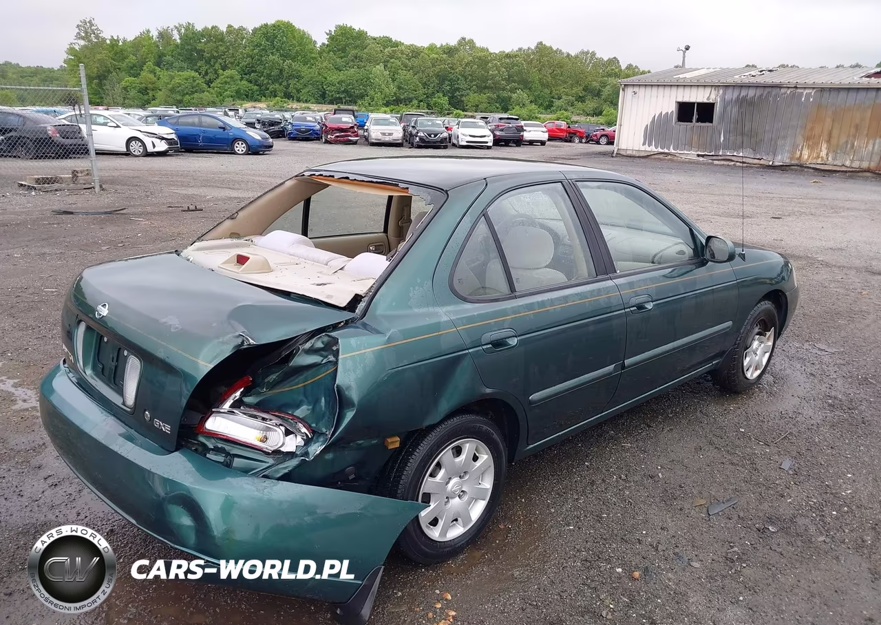 2001 Nissan Sentra Gxe VIN:3N1CB51D01L516789 - 4