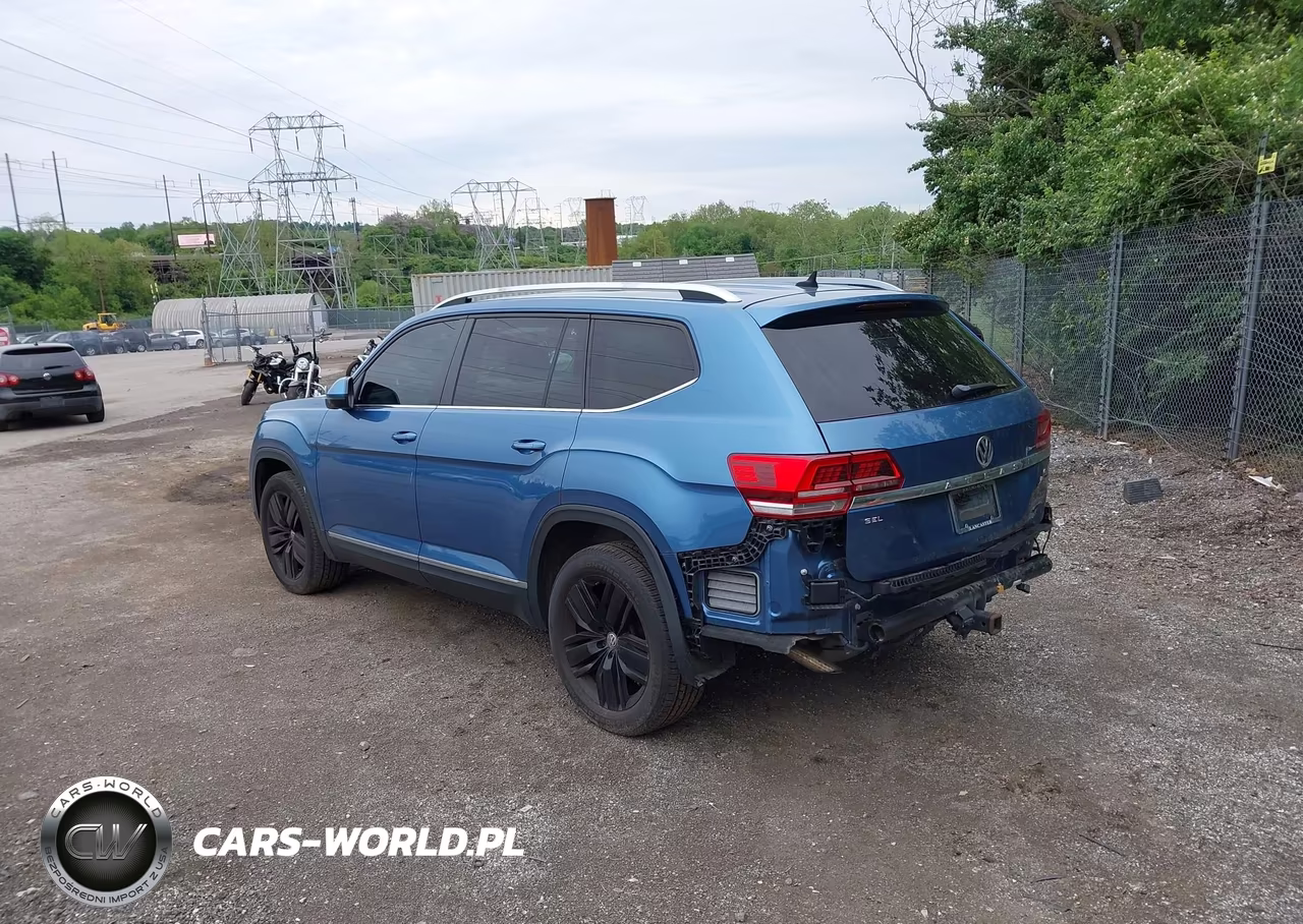 2019 Volkswagen Atlas 3.6L V6 Sel VIN:1V2MR2CA5KC536059 - 3