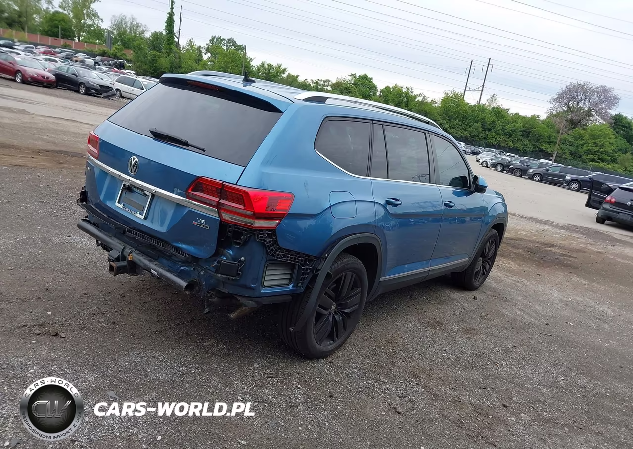 2019 Volkswagen Atlas 3.6L V6 Sel VIN:1V2MR2CA5KC536059 - 4