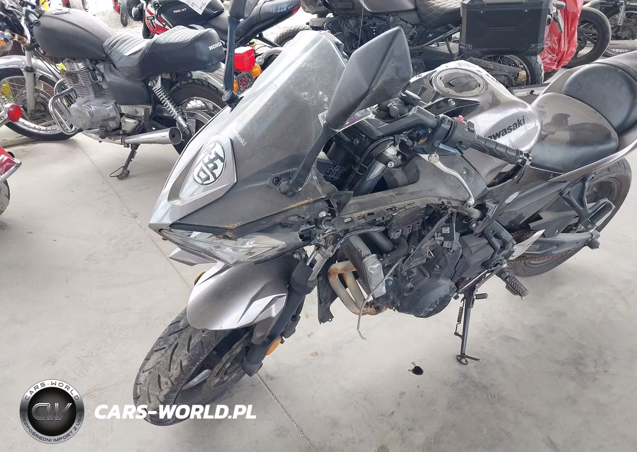 2021 Kawasaki Ex650 N VIN:ML5EXEN11MDA26327 - 2