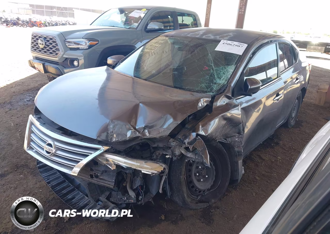 2015 Nissan Sentra S VIN:3N1AB7AP5FY300119 - 2