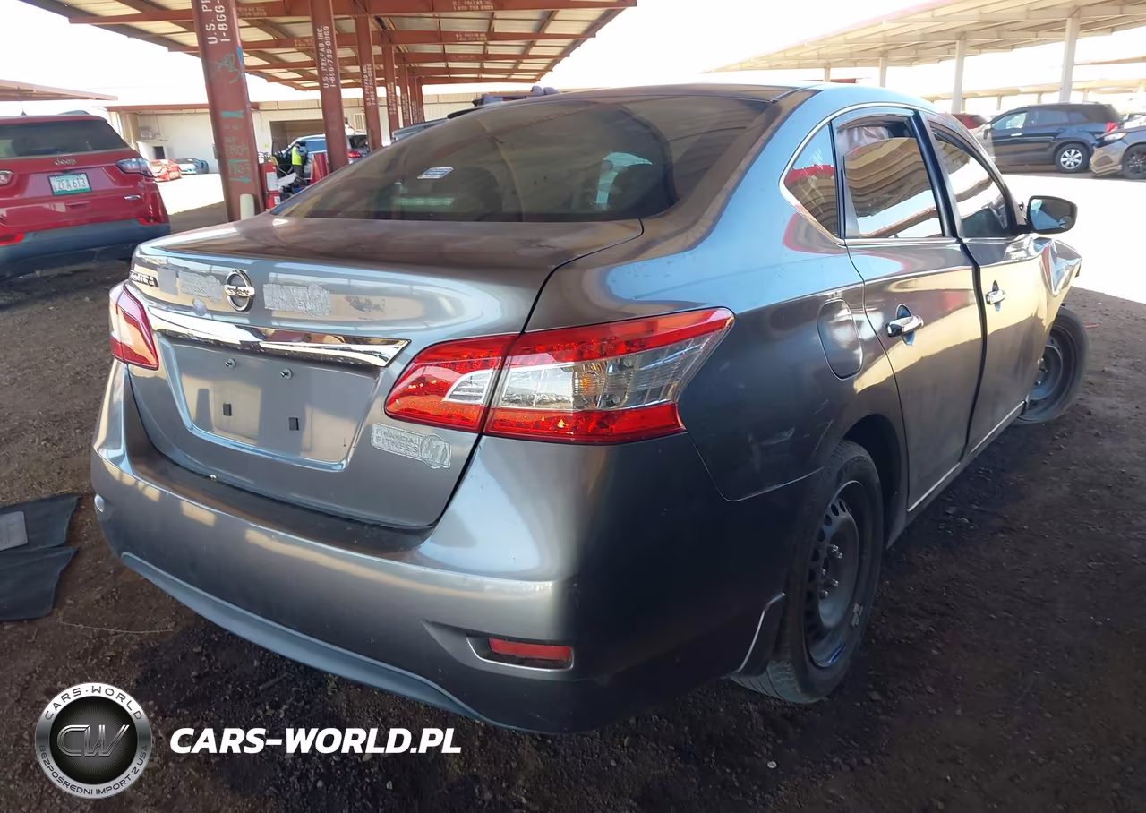 2015 Nissan Sentra S VIN:3N1AB7AP5FY300119 - 4