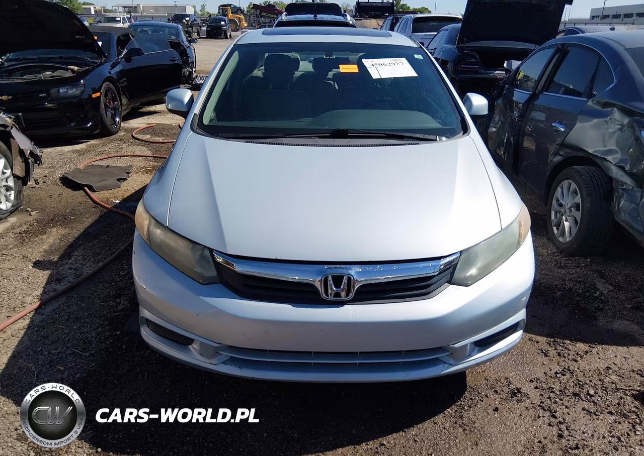 2012 Honda Civic Ex-L VIN:2HGFB2F93CH514108 - 12