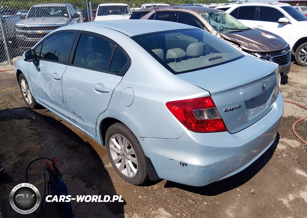 2012 Honda Civic Ex-L VIN:2HGFB2F93CH514108 - 3
