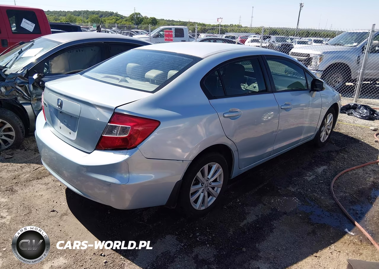 2012 Honda Civic Ex-L VIN:2HGFB2F93CH514108 - 4