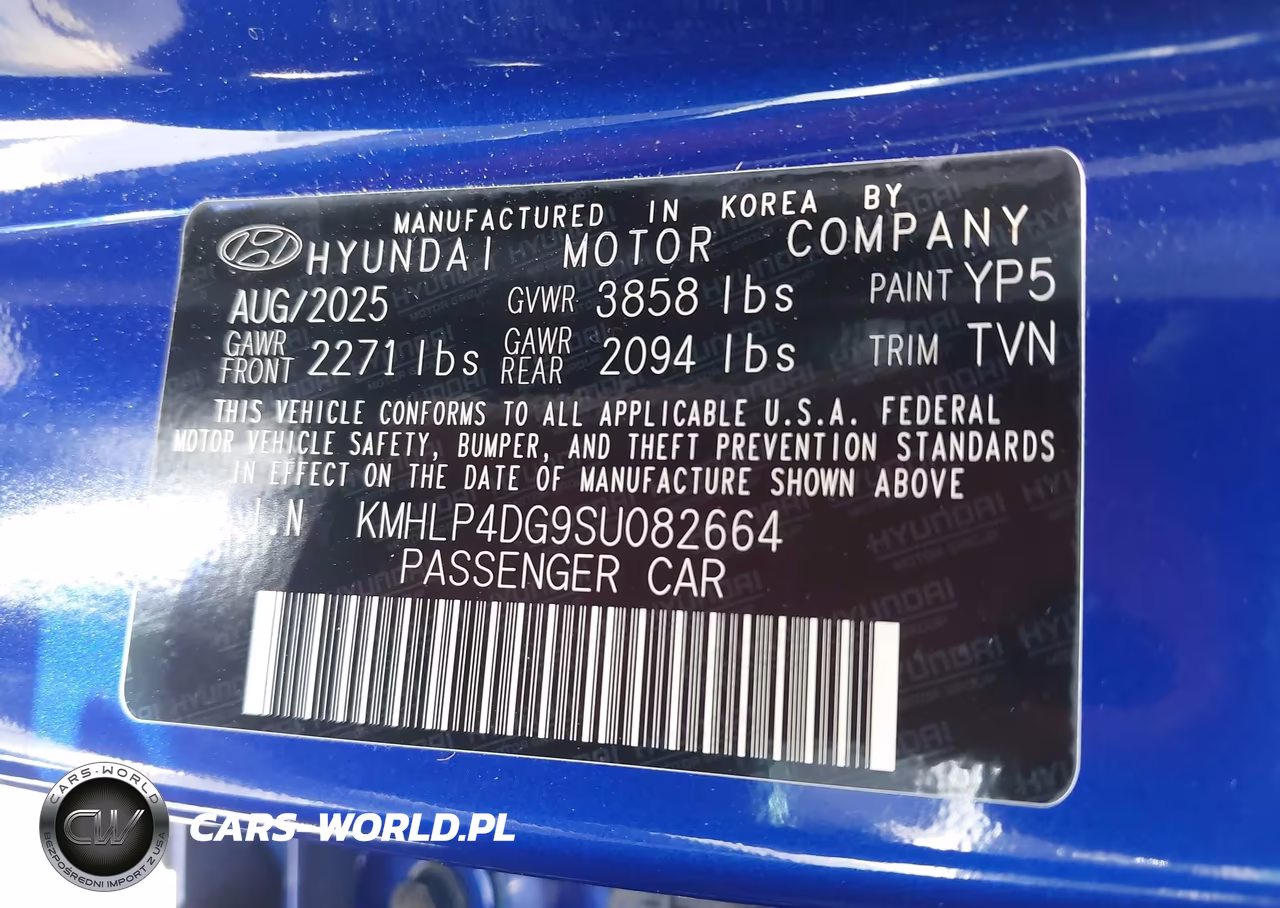 2025 Hyundai Elantra Limited VIN:KMHLP4DG9SU082664 - 9
