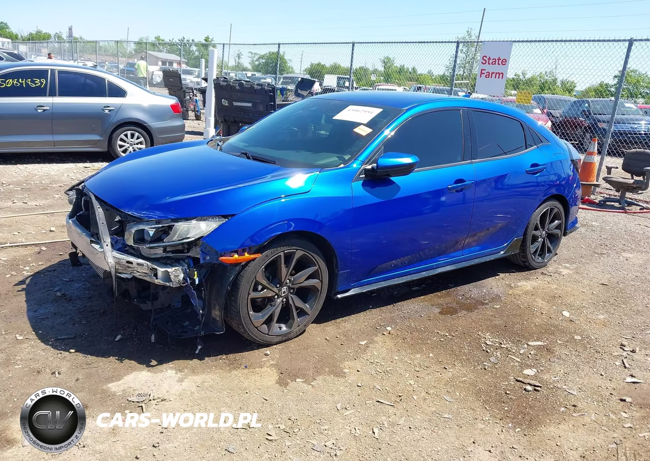 2019 Honda Civic Sport VIN:SHHFK7H49KU209759 - 2
