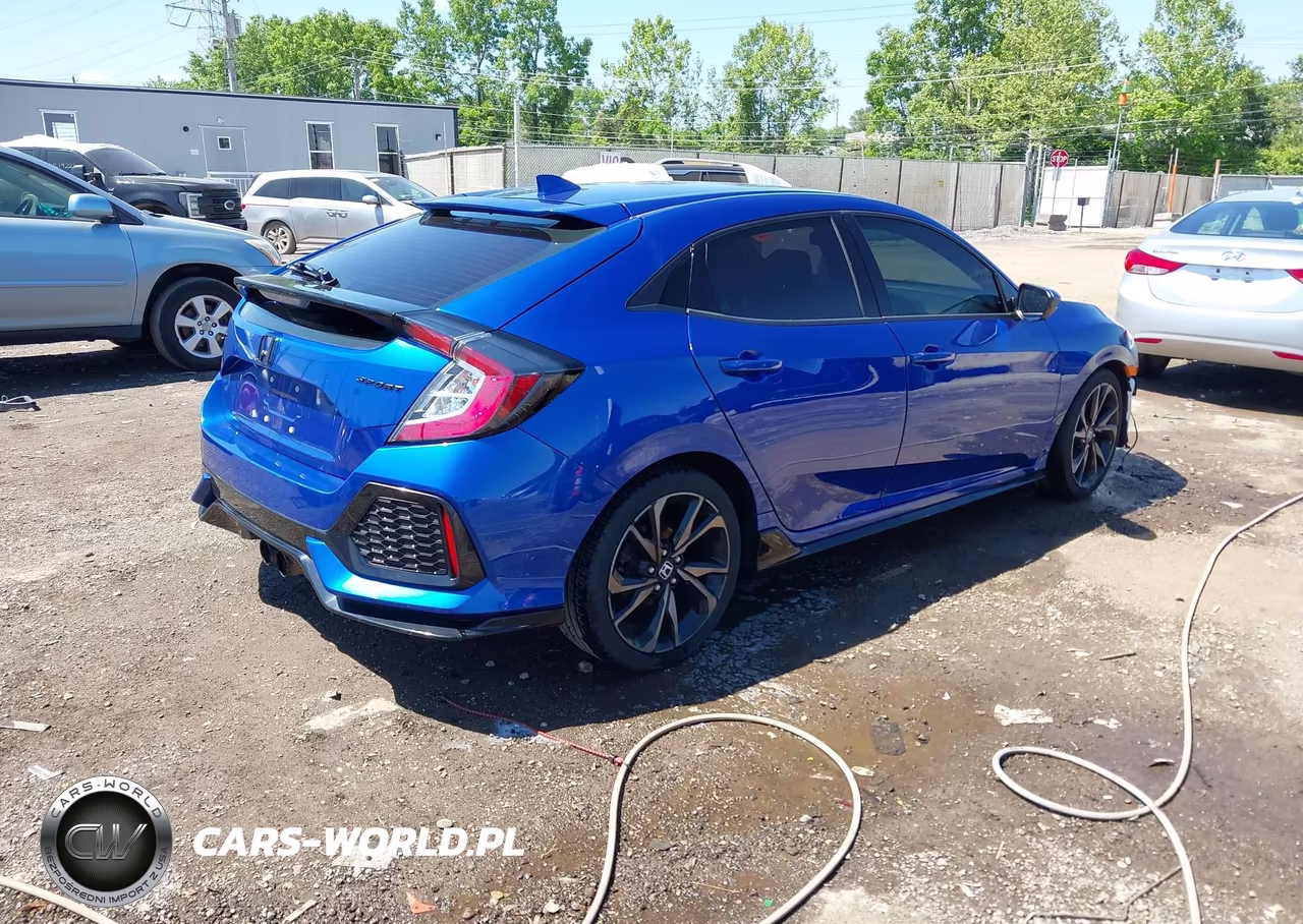 2019 Honda Civic Sport VIN:SHHFK7H49KU209759 - 4