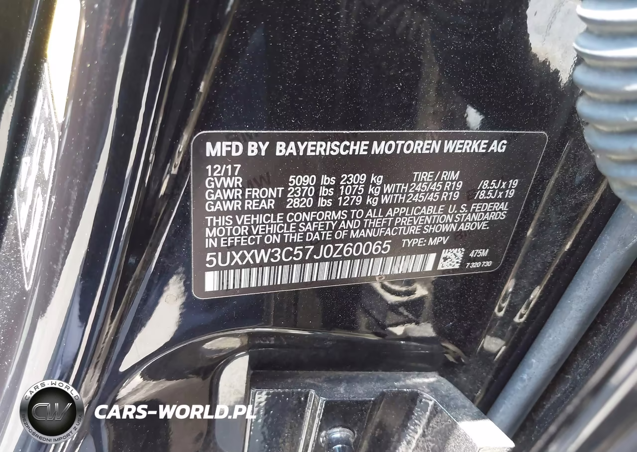2018 BMW X4 xDrive28I VIN:5UXXW3C57J0Z60065 - 9