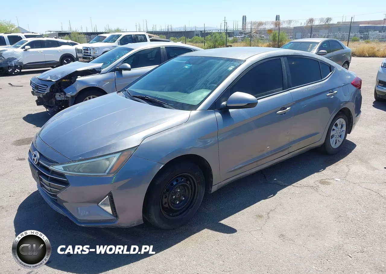 2019 Hyundai Elantra Se VIN:KMHD74LF4KU852573 - 2