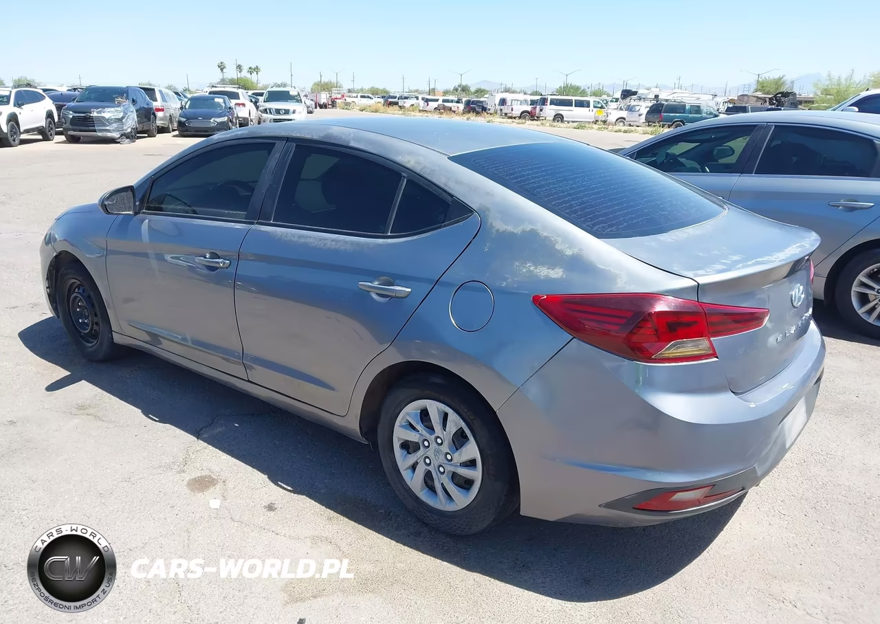 2019 Hyundai Elantra Se VIN:KMHD74LF4KU852573 - 3