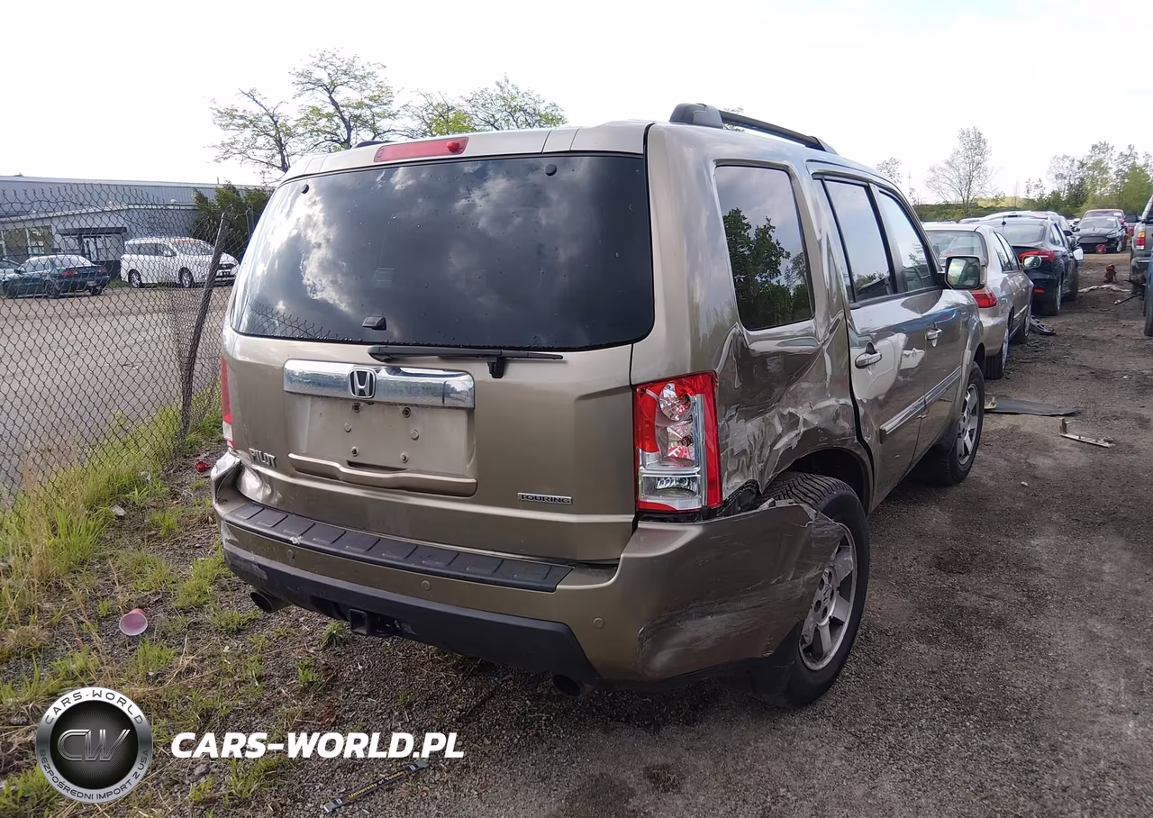 2009 Honda Pilot Touring VIN:5FNYF38939B009179 - 4