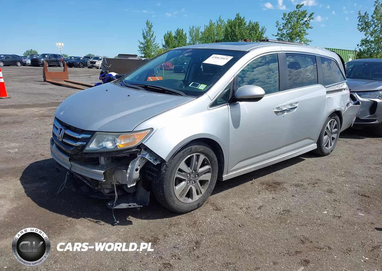 2014 Honda Odyssey Touring-Touring Elite VIN:5FNRL5H96EB120280 - 2