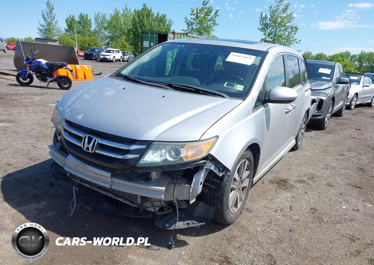 2014 Honda Odyssey Touring-Touring Elite VIN:5FNRL5H96EB120280 - 6
