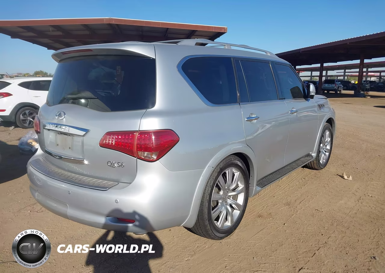 2013 Infiniti Qx56 VIN:JN8AZ2NE3D9061049 - 4