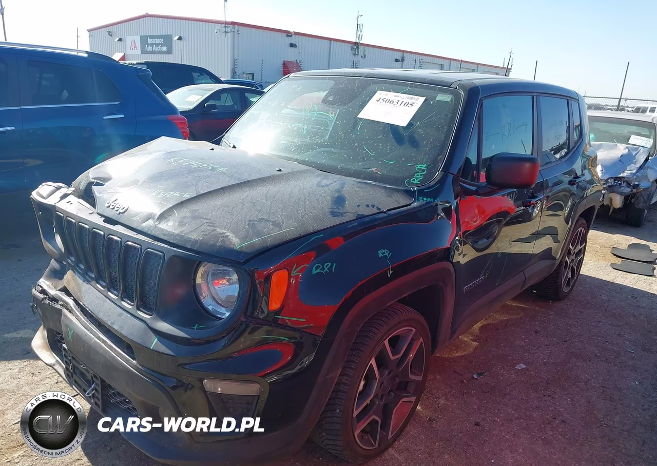 2021 Jeep Renegade Jeepster Fwd VIN:ZACNJCAB3MPM40859 - 2