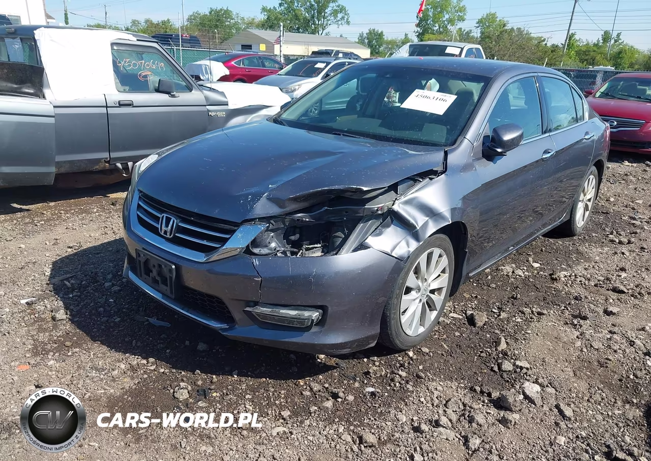 2013 Honda Accord Ex-L V-6 VIN:1HGCR3F89DA046588 - 6