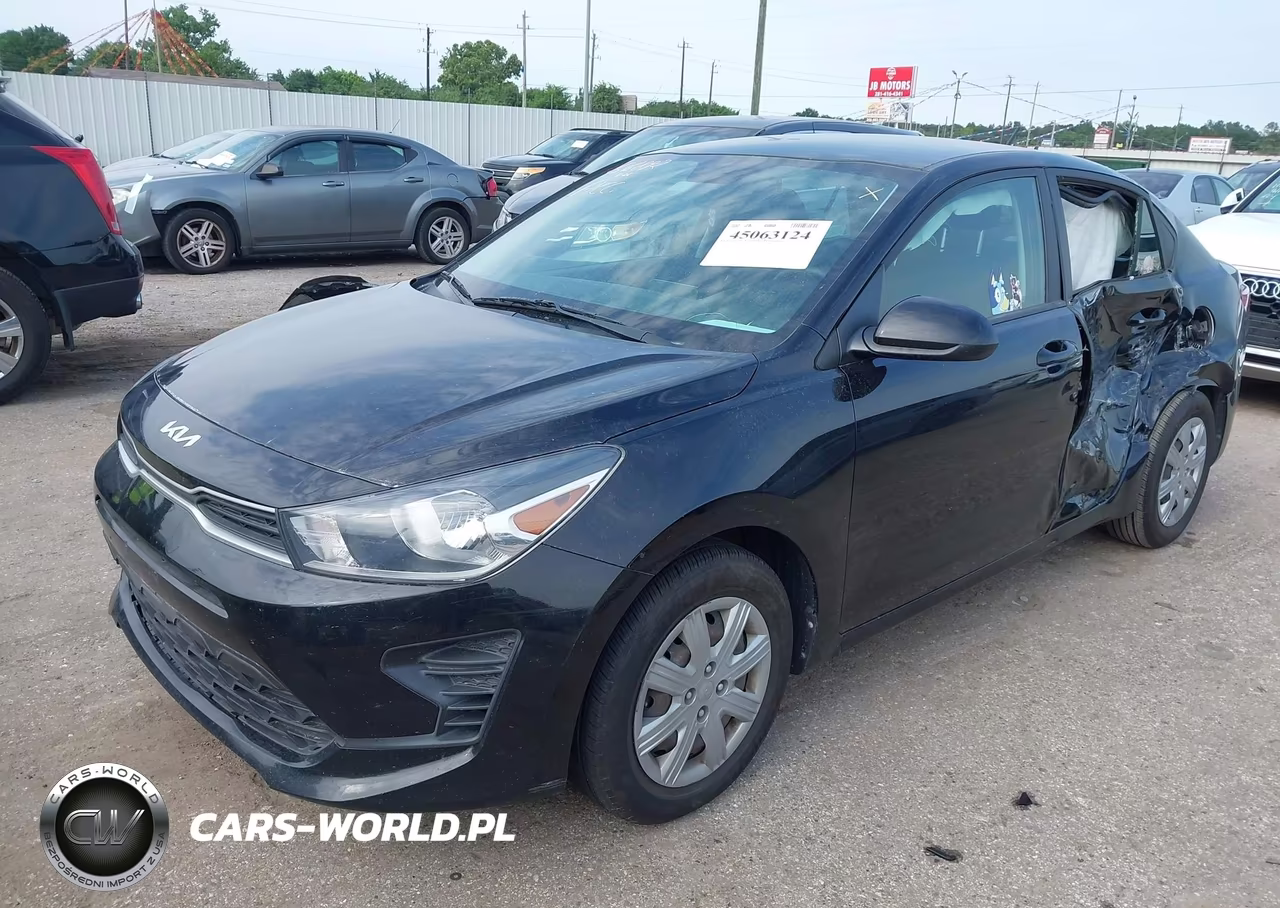 2022 Kia Rio S VIN:3KPA24AD9NE437663 - 2