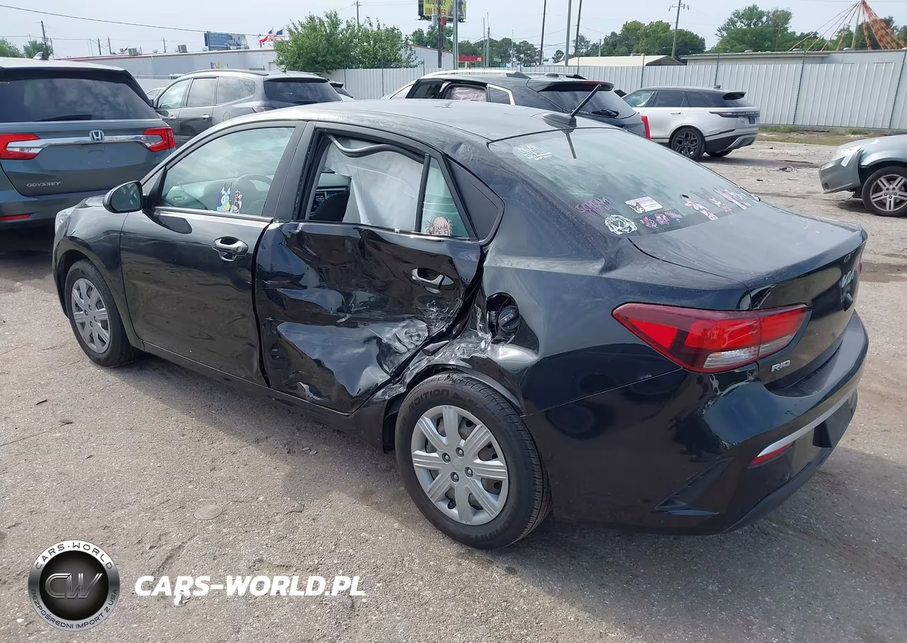 2022 Kia Rio S VIN:3KPA24AD9NE437663 - 3