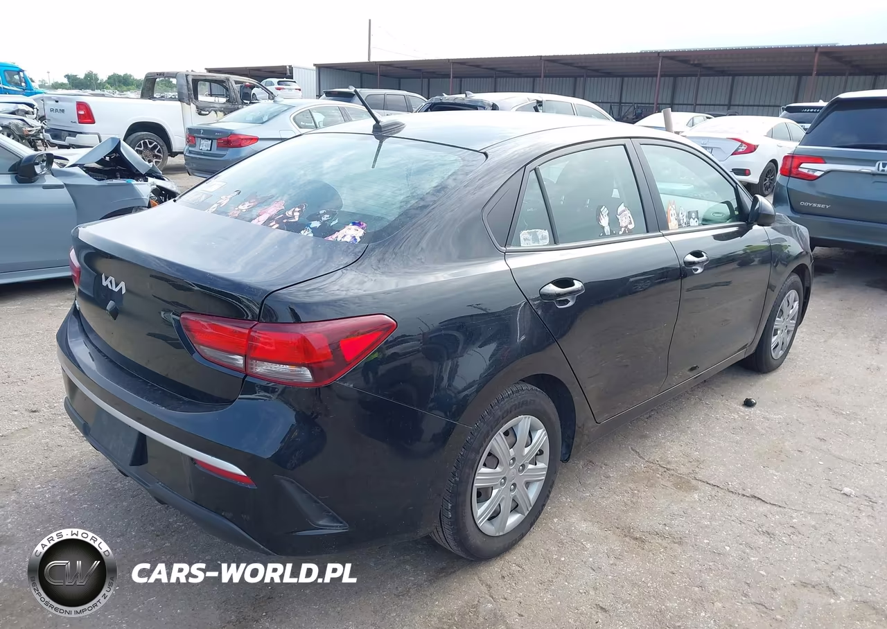 2022 Kia Rio S VIN:3KPA24AD9NE437663 - 4
