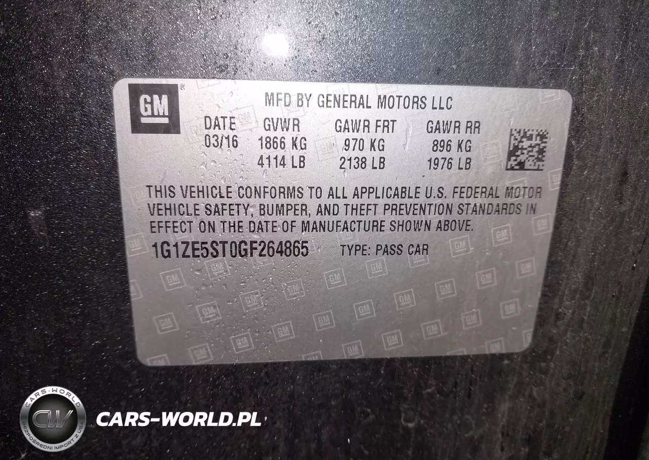 2016 Chevrolet Malibu 1Lt VIN:1G1ZE5ST0GF264865 - 9