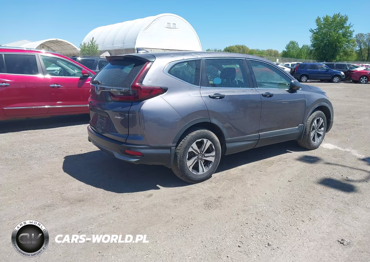 2020 Honda Cr-V Awd Lx VIN:5J6RW2H2XLL014864 - 4